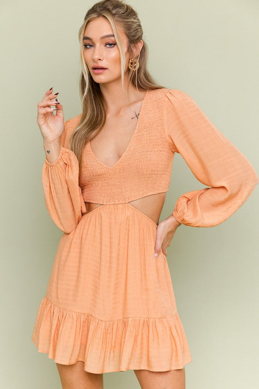 Spring Romance Smocking Bodice Dress The Obsessions Boutique