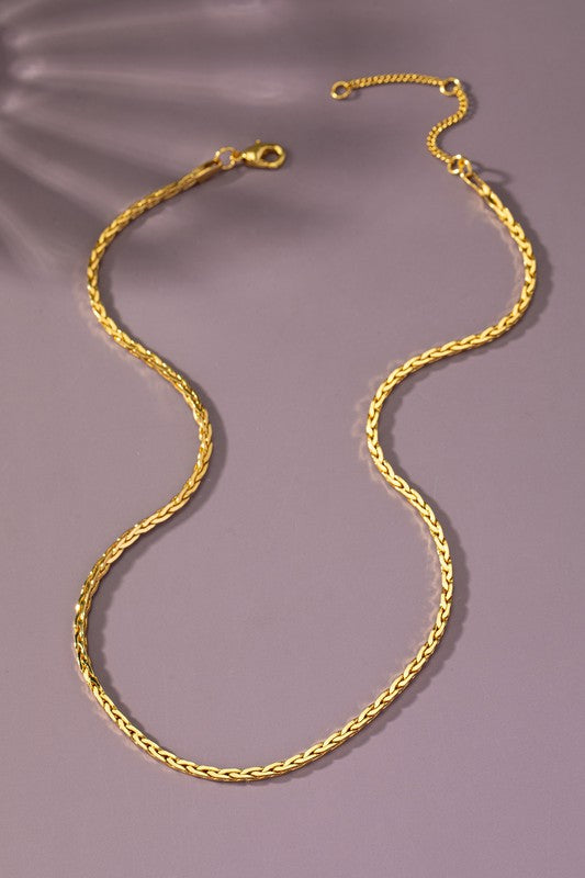 Melissa Braided Chain Necklace