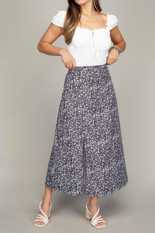 Madeline Floral Midi Skirt