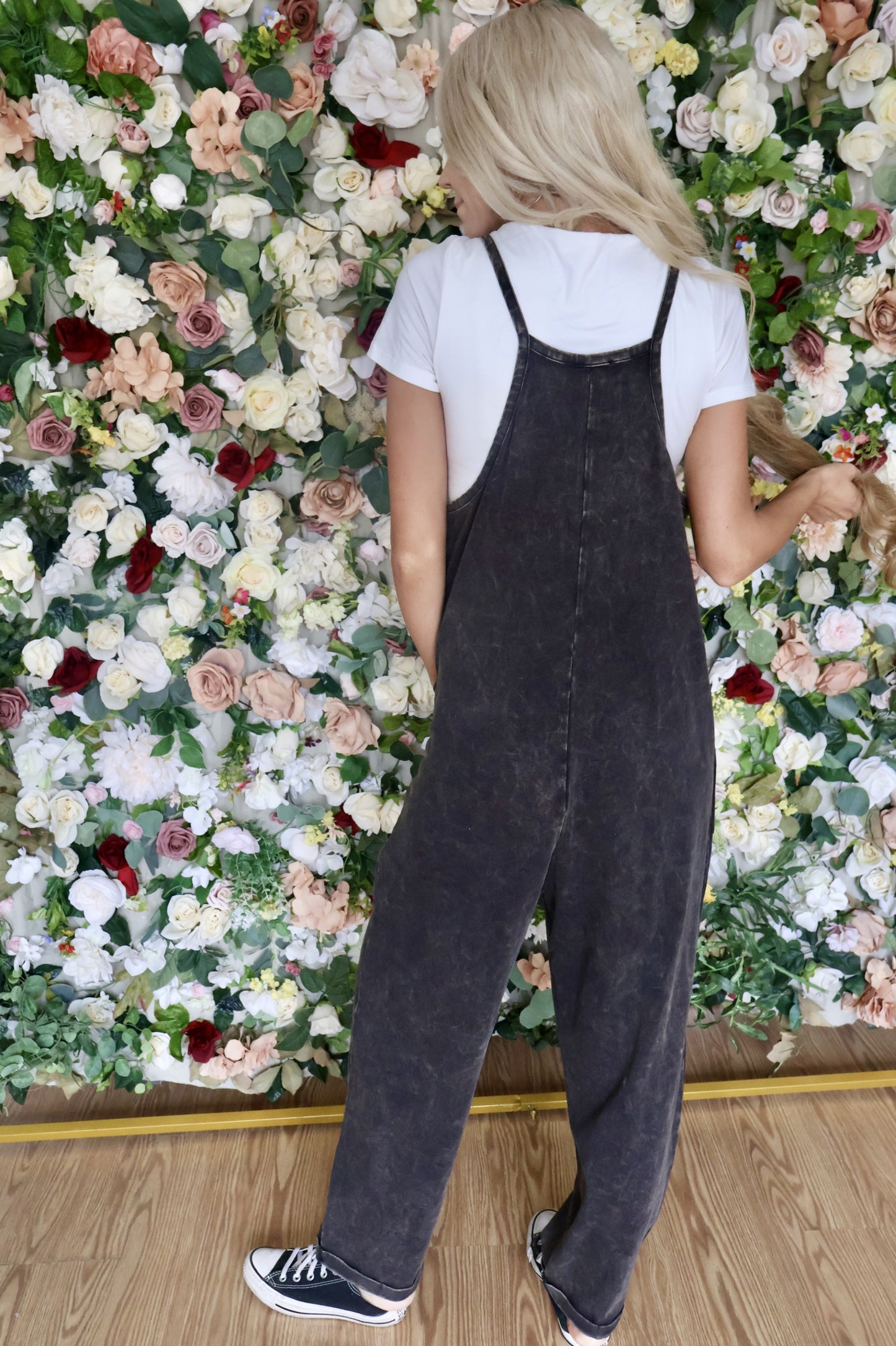 Taylor Acid Wash Jumpsuit