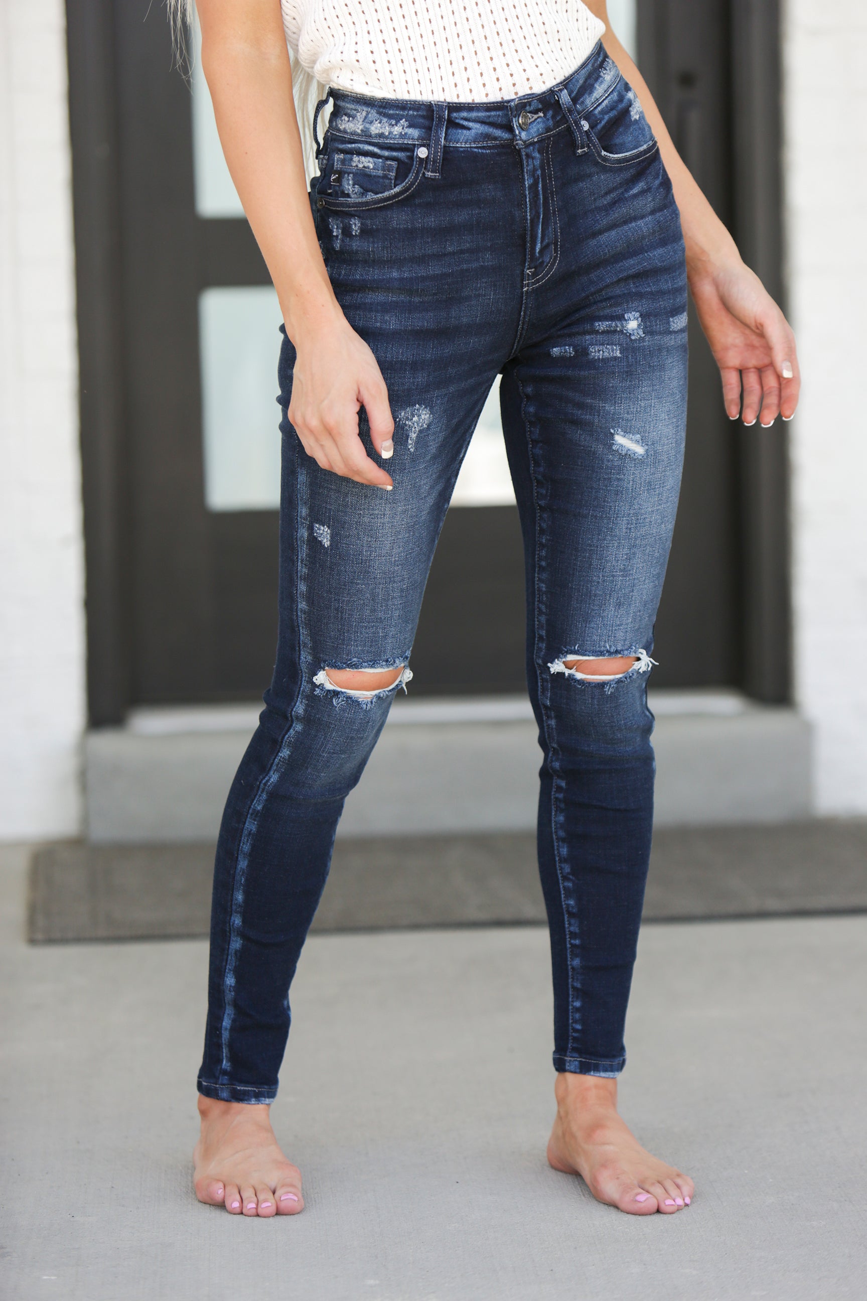Kancan Gabriella High Rise Super Skinny Jeans – The Obsessions Boutique