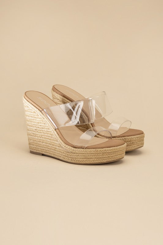 Jenna Clear Wedges