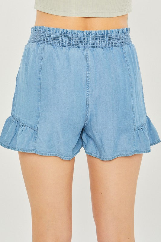Dylan Woven Solid Shorts