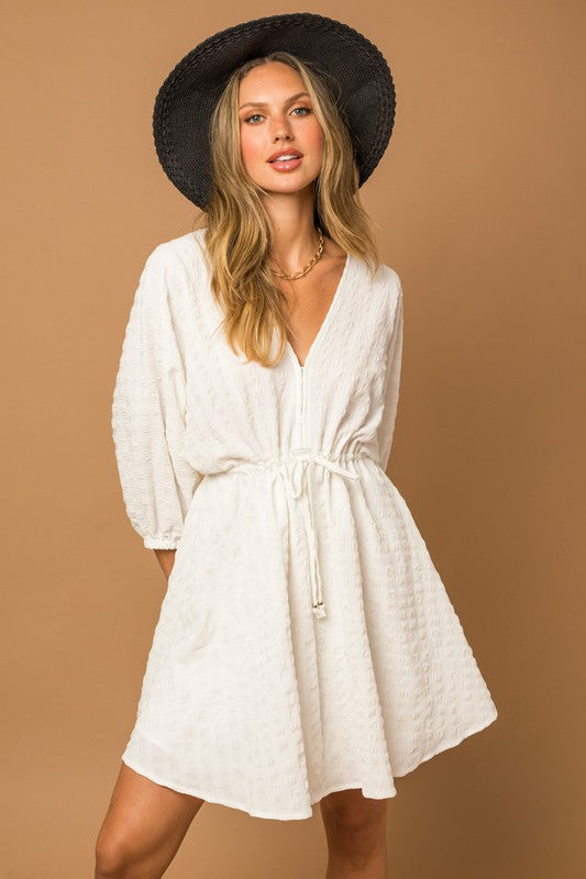Sweetest Thing Textured Dress