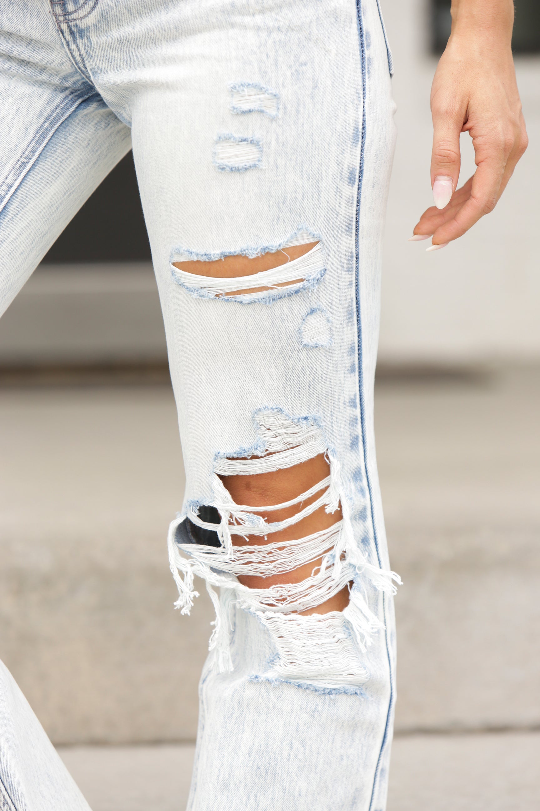 Boyfriend discount jeans blancos