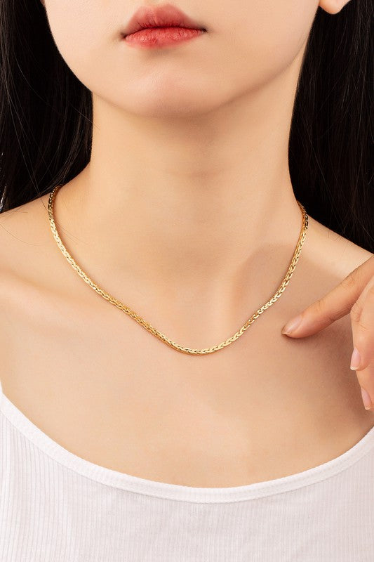 Melissa Braided Chain Necklace