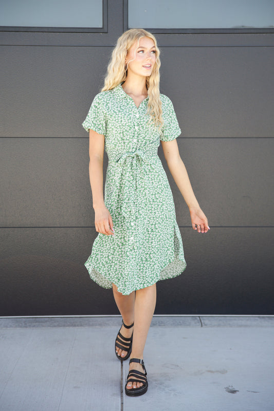 Jamie Floral Print Dress
