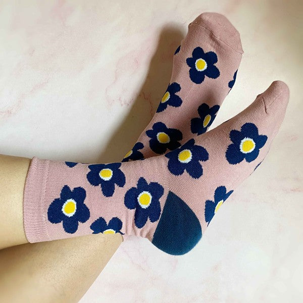Daisy Socks Set Of 2 Pairs
