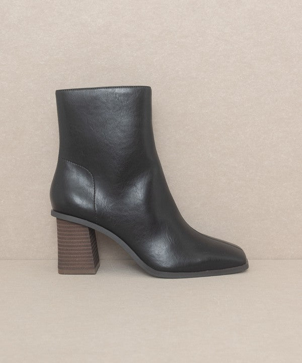 Lance Square Toe Ankle Boots