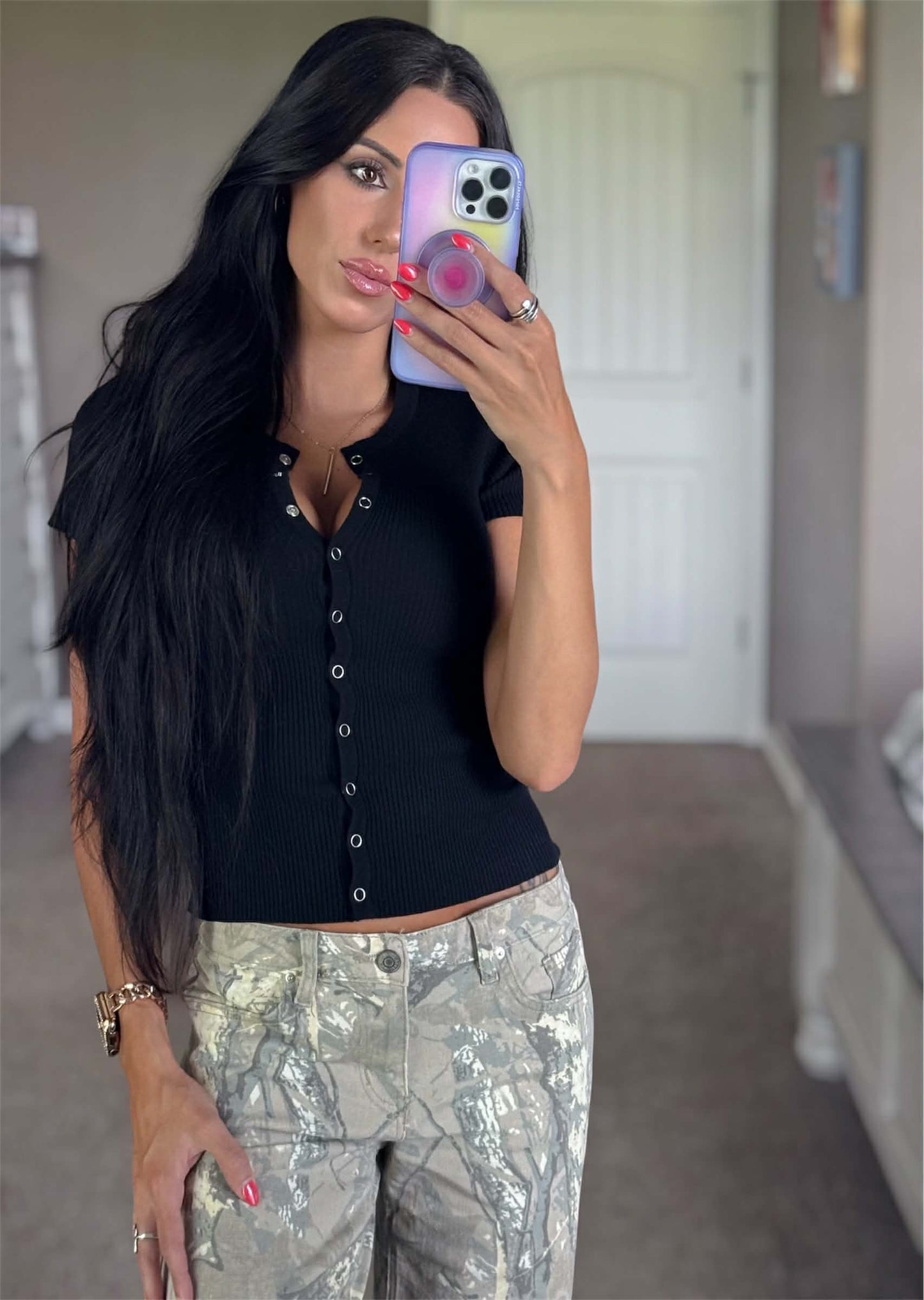 Sloane Ribbed Top