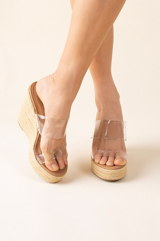 Jenna Clear Wedges