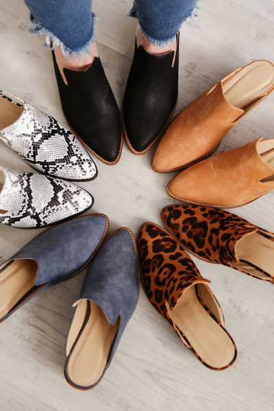 Block Heel Mules | Shop Women's Shoes | Obsessions Boutique – The