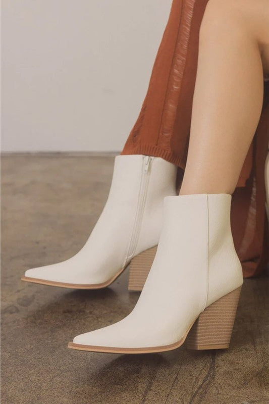 Andie Western Ankle Boot