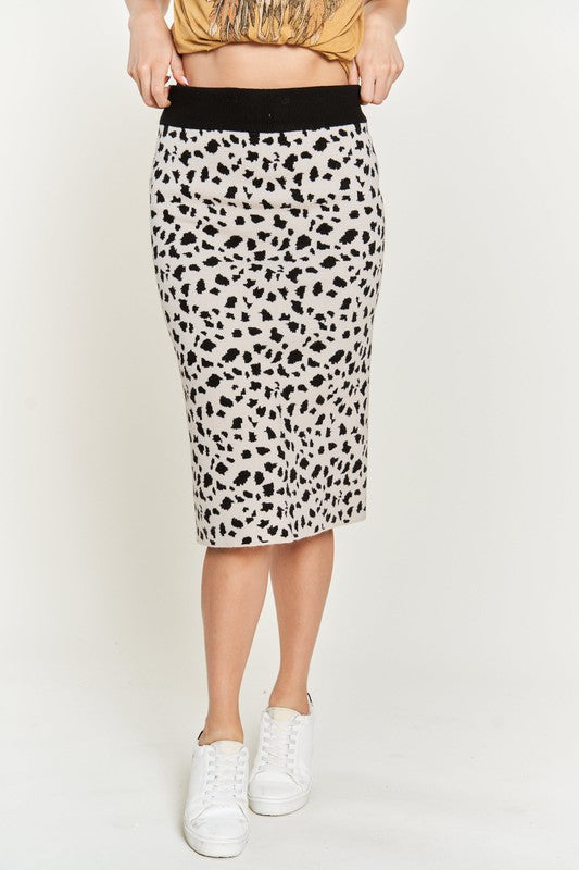 Clara Animal Print Skirt Plus Size – The Obsessions Boutique