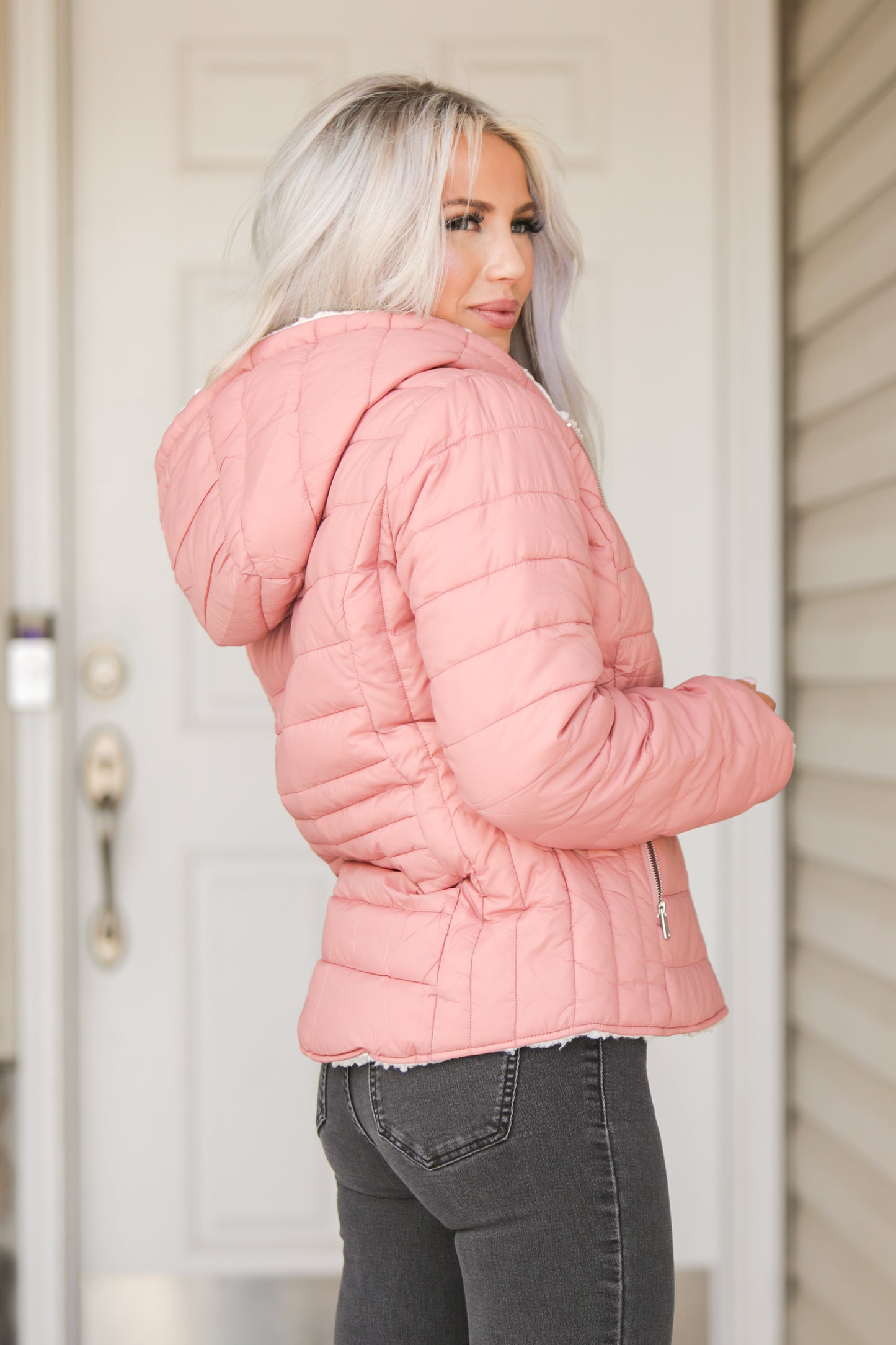 Cold Front Reversible Sherpa Jacket