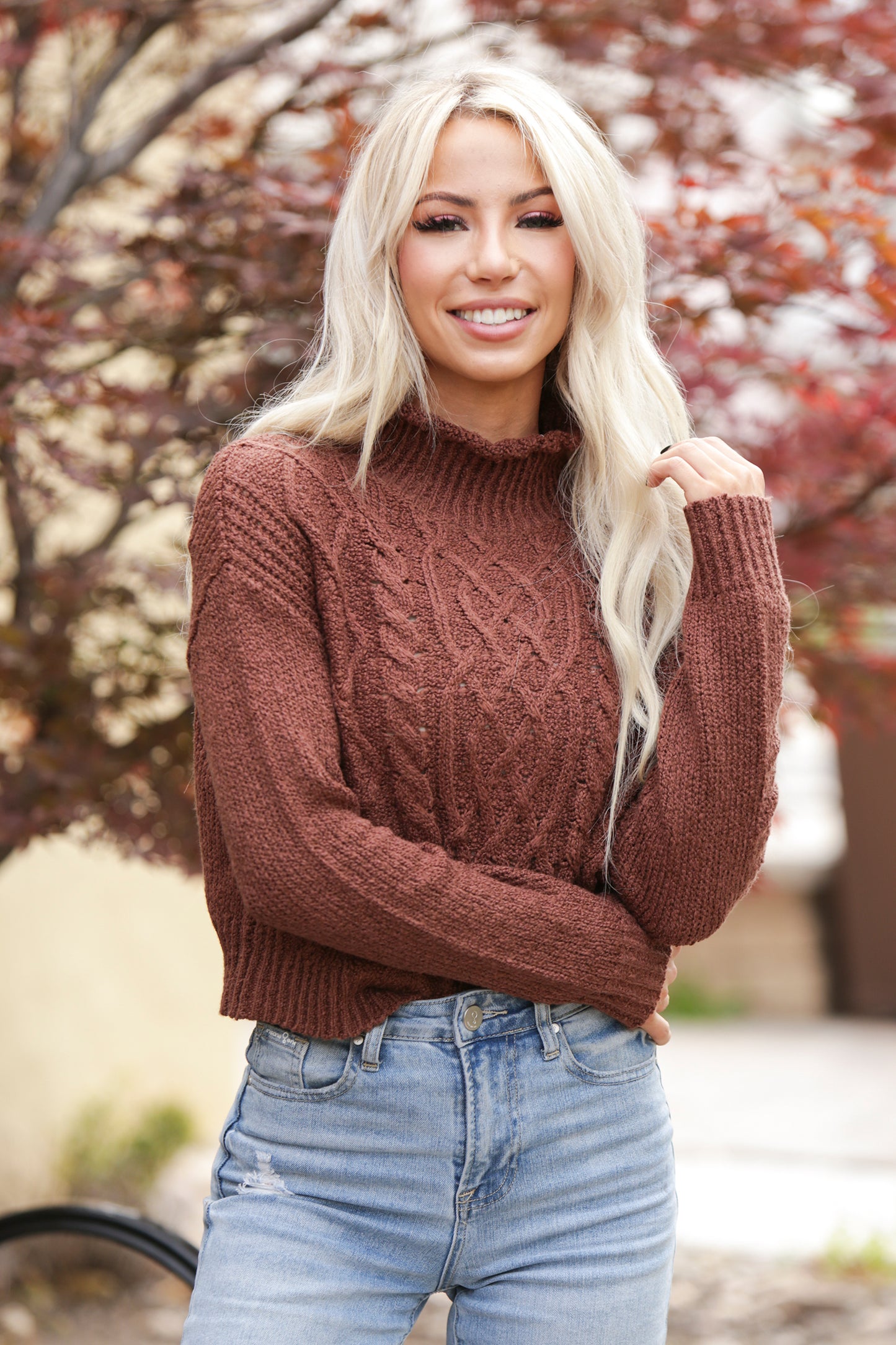 Grace Mockneck Sweater