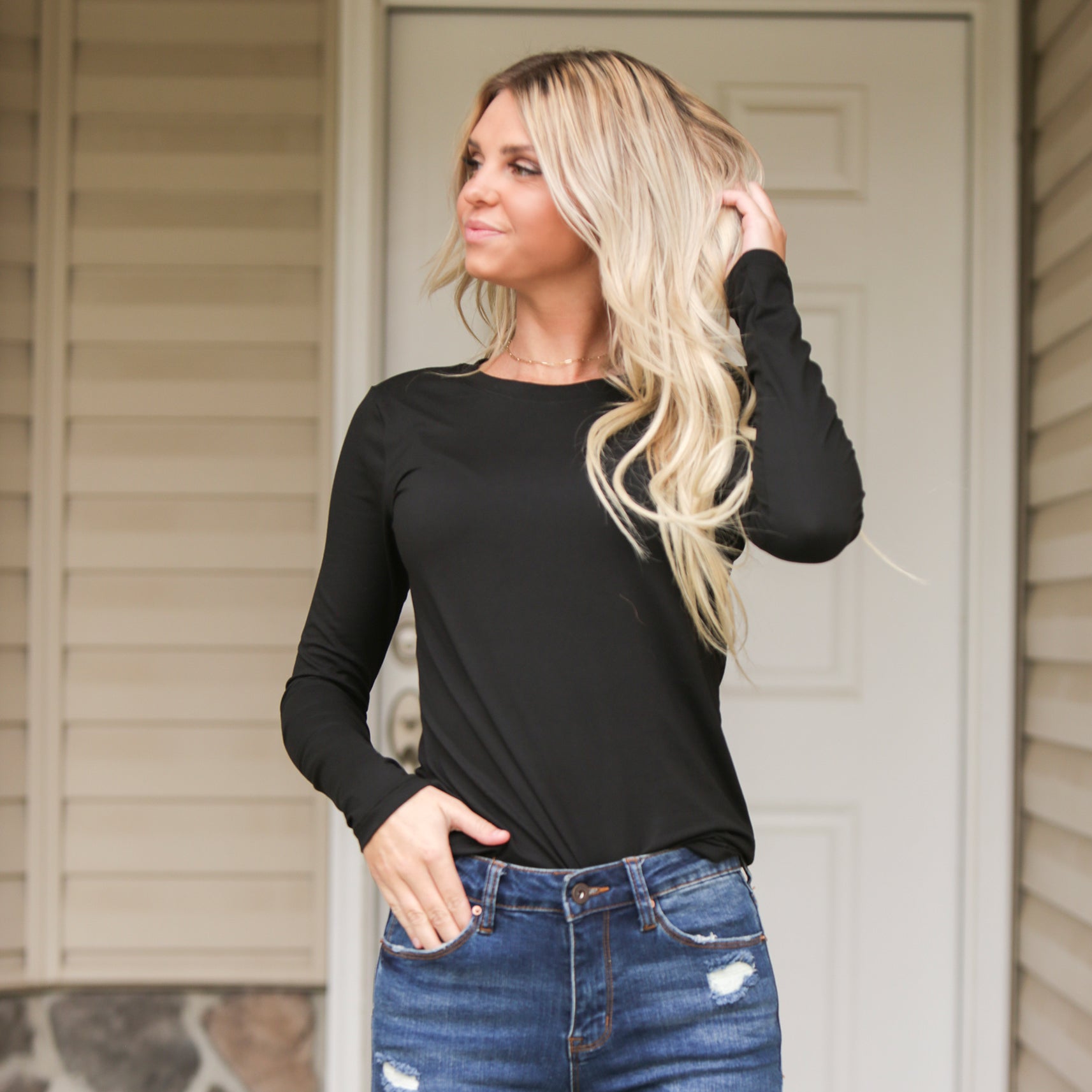 Buttery Soft Long Sleeve Basic – The Obsessions Boutique