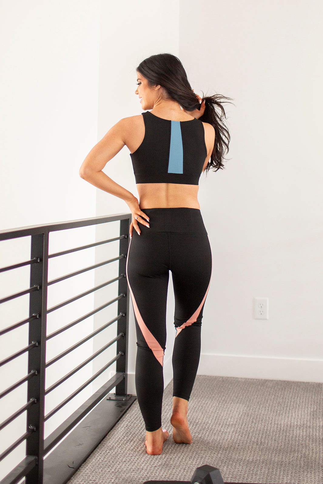 Sporty Striped Fitness Set – The Obsessions Boutique