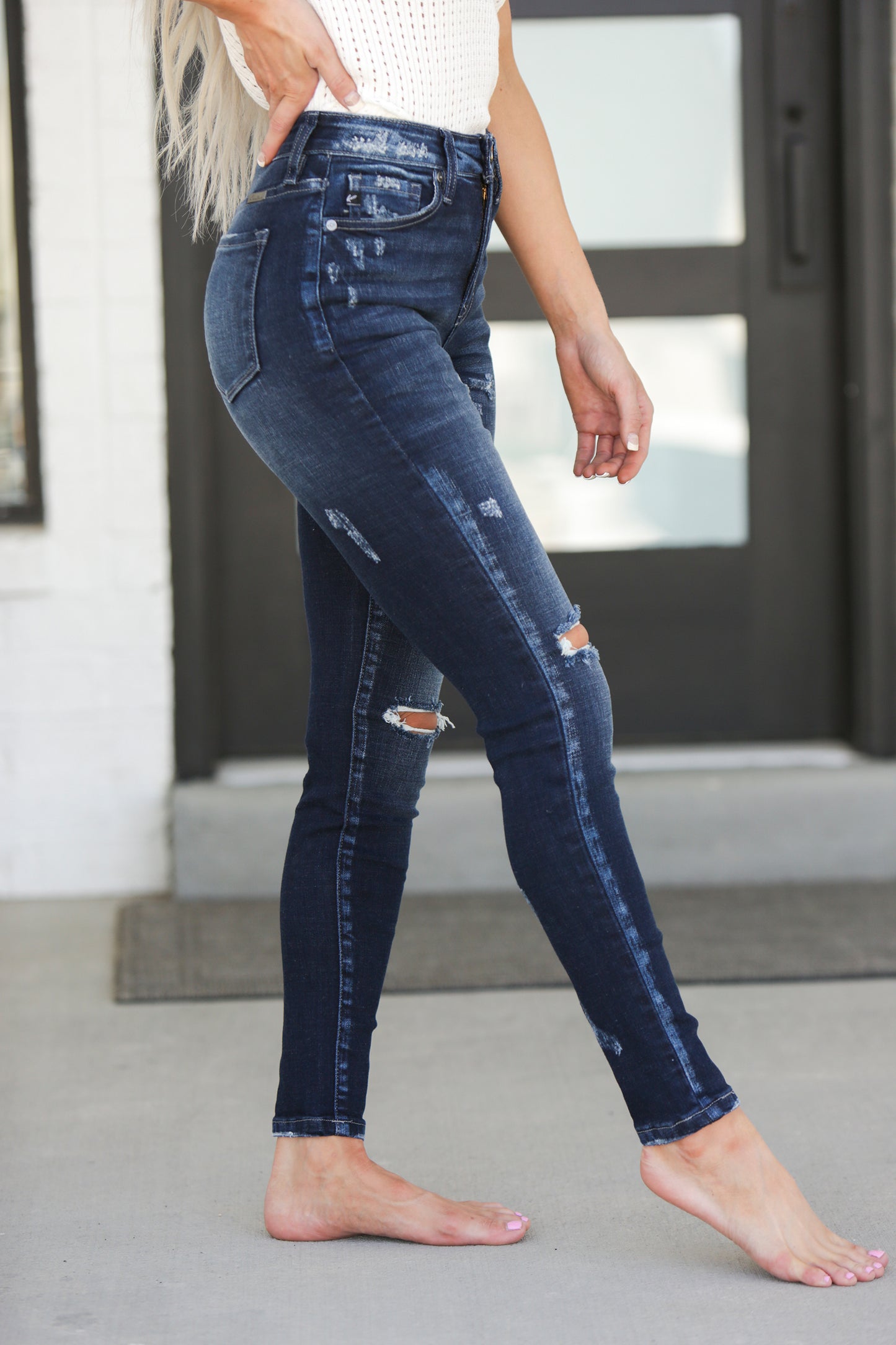 Kancan Gabriella High Rise Super Skinny Jeans