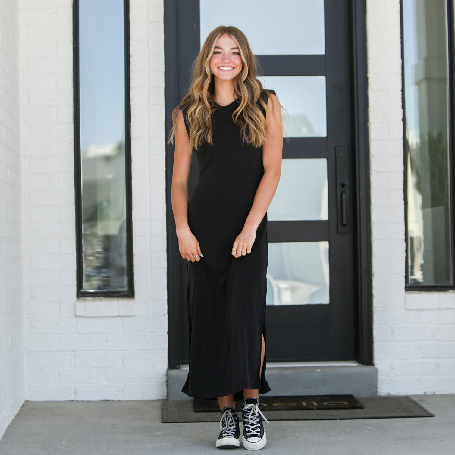 Shoulder Pad Midi Dress The Obsessions Boutique Shoulder Pad Midi Dress The Obsessions Boutique